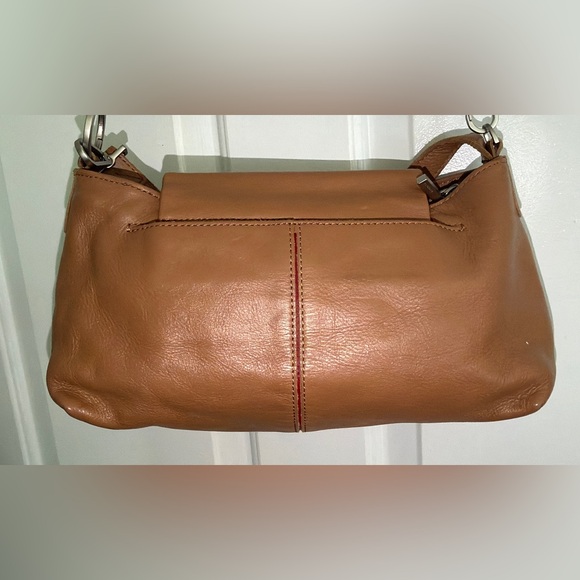 HAMMITT VIP Satchel Leather Shoulder Bag - almond tan / brushed silver - Picture 2 of 5